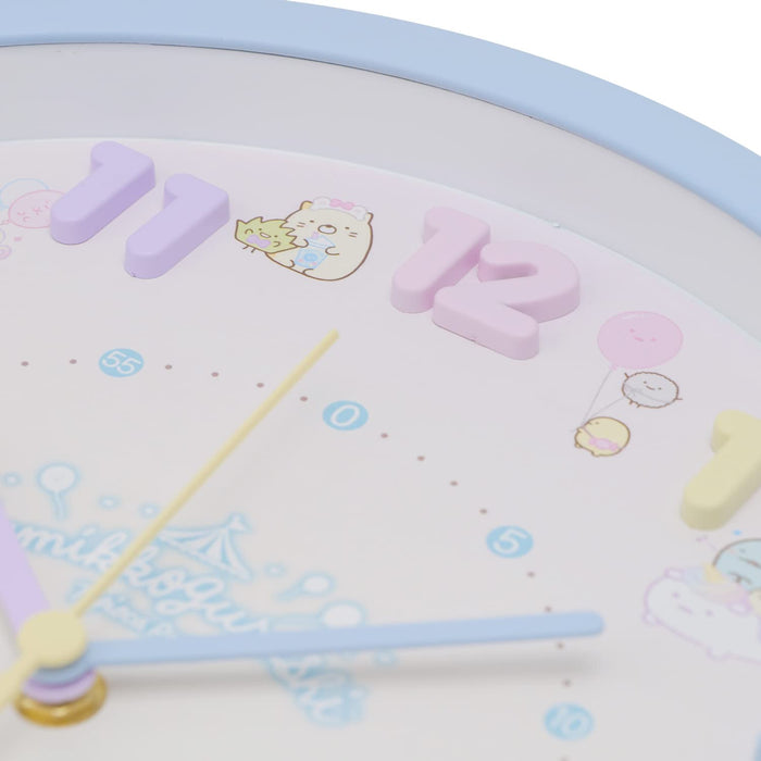 ALIAS Sumikkko Gurashi Icon Wall Clock Tapioca Park Blue