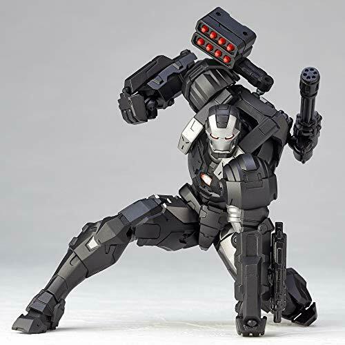 Amazing Yamaguchi War Machine Marvel Ironman Action Figure Revoltech Kaiyodo