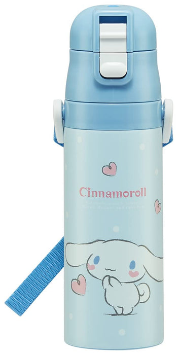 Skater Sanrio Cinnamoroll Kids Water Bottle 470Ml Japan Exclusive