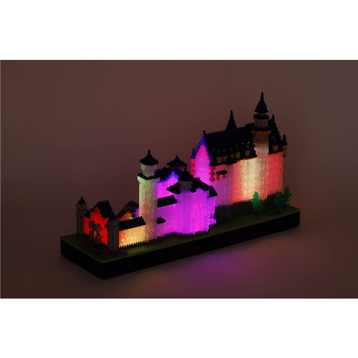 Kawada Nanoblock NB-009A Neuschwanstein Castle, Deluxe Edition, Clear Version Toy Building Sets
