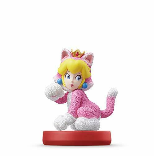 Amiibo Super Mario Series Cat Peach / Cat Mario Double Set