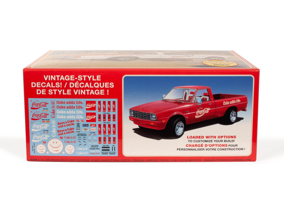 Amt 1/25 1980 Dodge Ram D-50 Pickup Coca-Cola Plastique Modèle