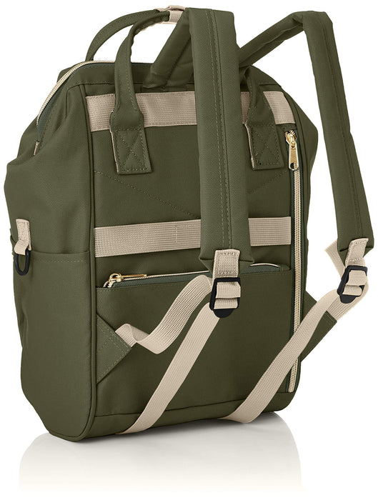 Ring(アネロ) Clasp Backpack S Water Repellent Back Pocket Small Cross Bottle Repreve Atb0197R Green - Japan