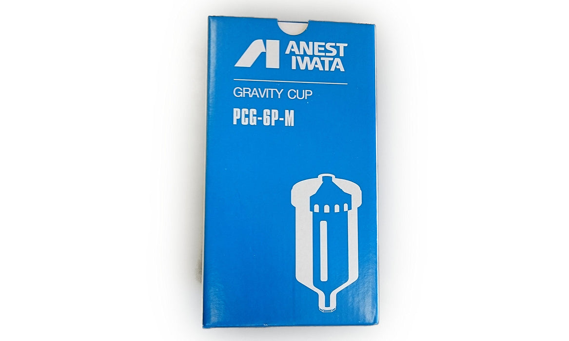 ANEST IWATA Pcg-6P-M Fließbecher aus Kunststoff 600 ml für W-400, Lph-400