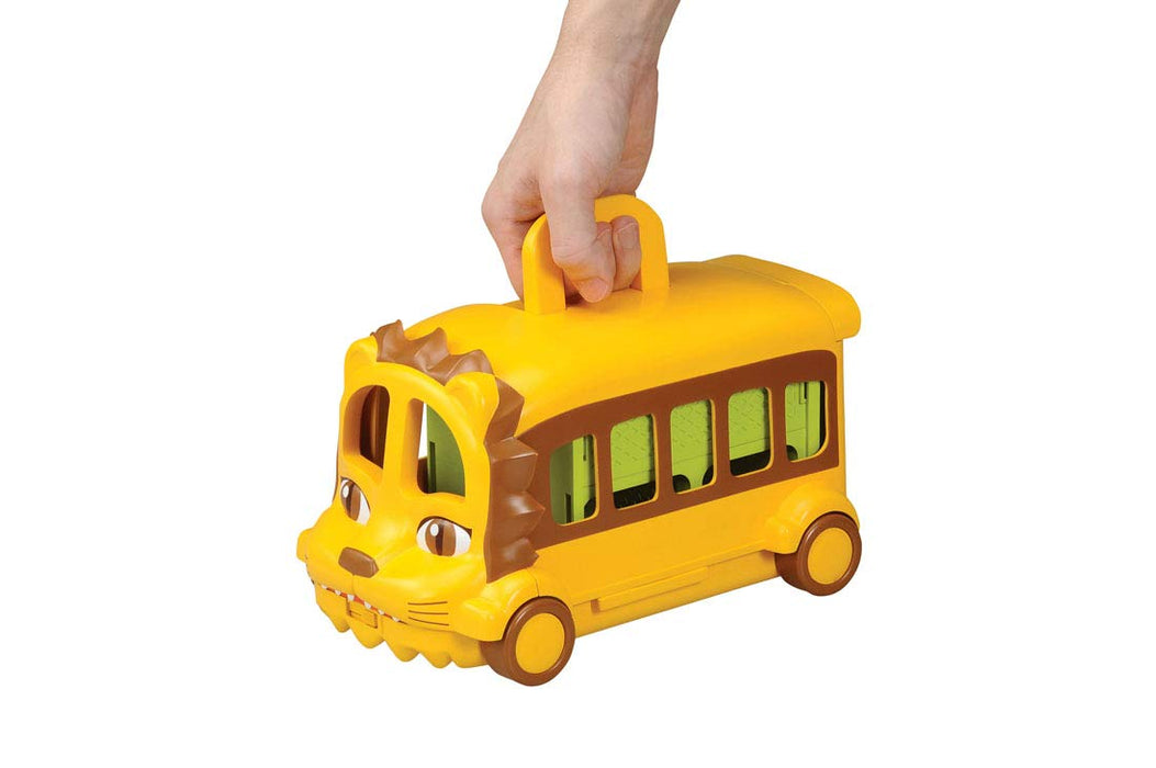 TAKARA TOMY Animal Adventure 3 voies! Autobus Lion