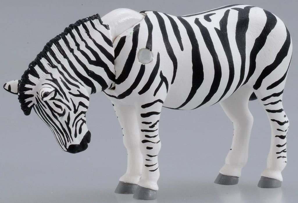 TAKARA TOMY As-04 Animal Adventure Zebra Figur