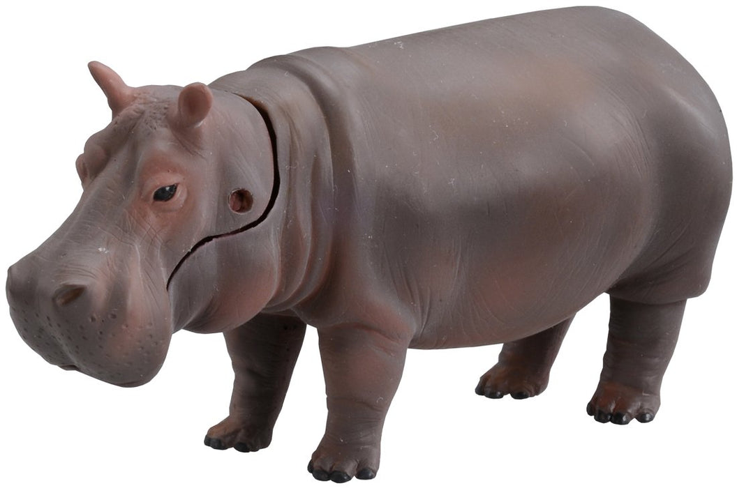 TAKARA TOMY As-06 Animal Adventure Figurine Hippopotame