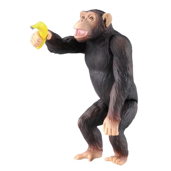 TAKARA TOMY As-14 Animal Adventure Figurine Chimpanzé