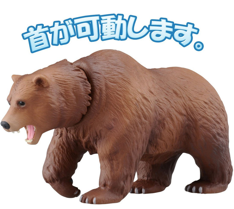 TAKARA TOMY As-25 Animal Adventure Brown Bear Figure