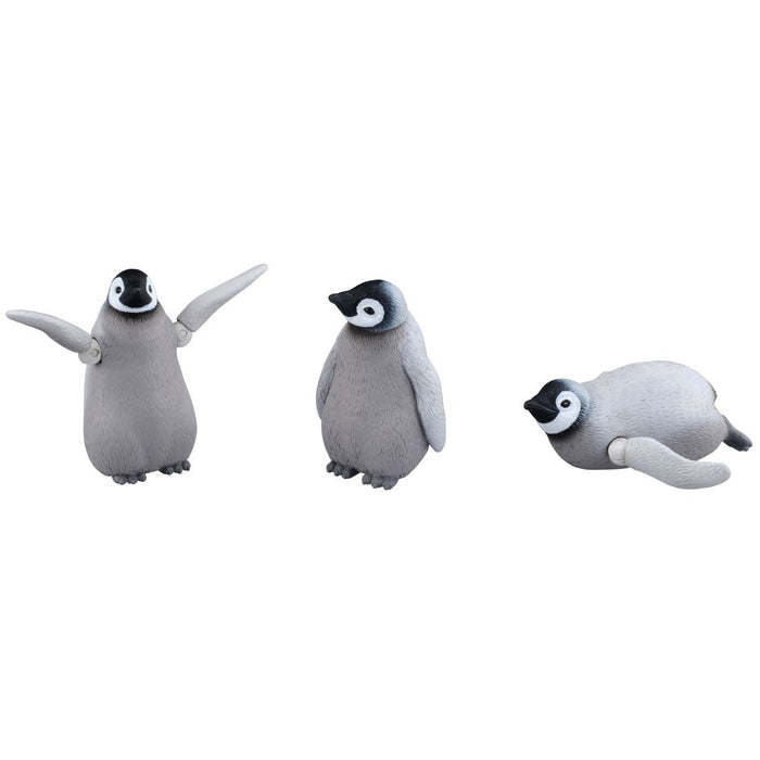 TAKARA TOMY As-31 Animal Adventure Figurines Bébé Pingouin Empereur