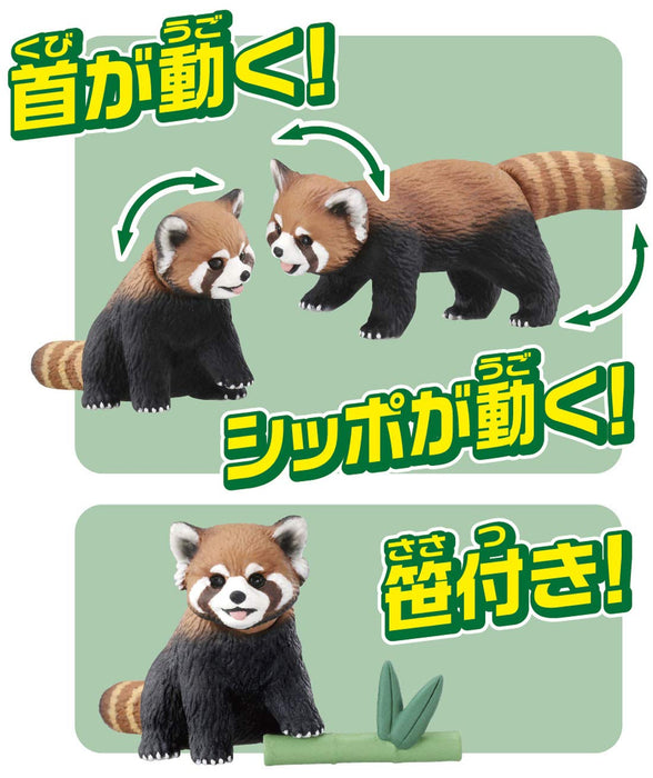 TAKARA TOMY As-35 Animal Adventure Roter Panda Figur