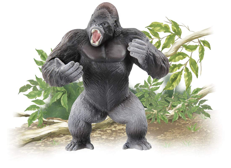 TAKARA TOMY Figurine As-36 Animal Adventure Gorilla Wild Version