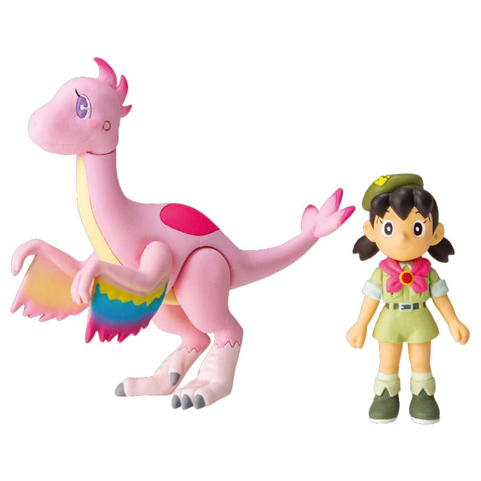 Takara Tomy Ania Doraemon Movie Nobita's New Dinosaur Shizuka and Mu Figure