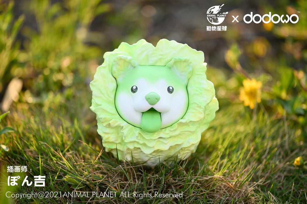 Animal Planet Hakusainu Gemüsefee-Figurensammlung, nicht maßstabsgetreue japanische Pu-Harzfigur