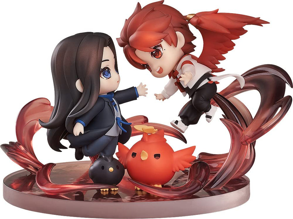 Figurine déformée du dessin animé Rekka Tanshu, Senho Morireien Hanama Kurun Ver. Figurine terminée pré-peinte en plastique sans échelle