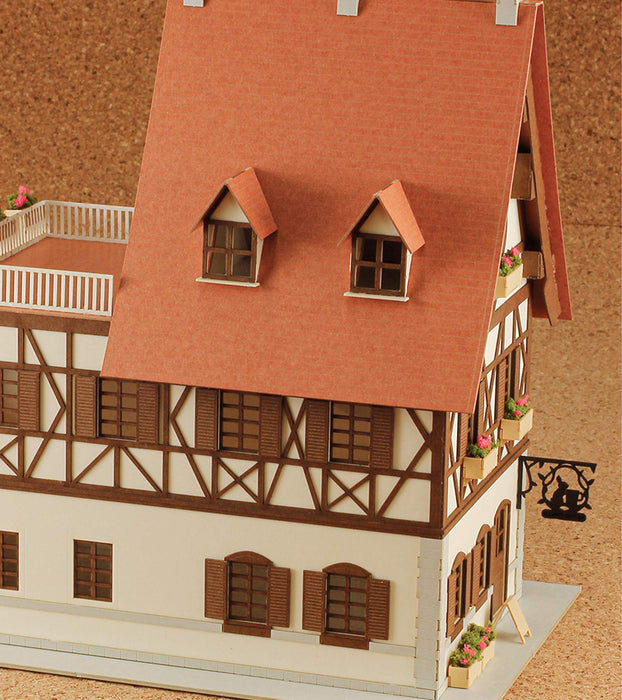 1/80 Scale Japanese Paper Craft Rabbit House (Big!) By Plum