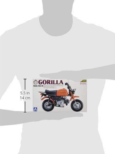 Kit de modèle en plastique Aoshima 1/12 Bike Honda Gorilla
