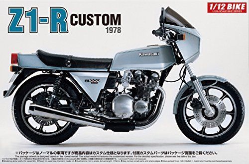 Aoshima 1/12 Bike Kawasaki Z1-r With Custom Parts Plastic Model Kit - Japan Figure