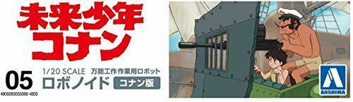Aoshima Bausatz im Maßstab 1:20 05506 No.5 Future Boy Conan Robonoid Conan Ver.