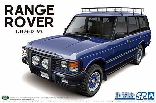 Aoshima 1/24 Land Rover Lh36d Range Rover Classic Custom 1992 Plastic Model Kit