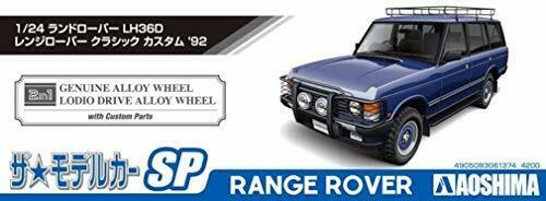 Aoshima 1/24 Land Rover Lh36d Range Rover Classic Custom 1992 Plastic Model Kit