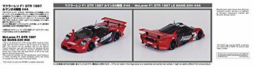 Aoshima 1/24 Mclaren F1 Gtr 1997 Lemans 24hours #44 Kit de modèle en plastique
