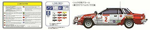 Aoshima 1/24 Nissan 240rs Bs110 '84 Safari Rally Plastic Model Kit