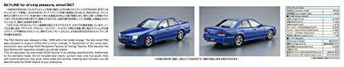 Aoshima 1/24 Nissan Bnr34 Skyline 25gt Turbo '01 Kit de modèle en plastique