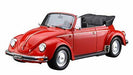 Aoshima 1/24 No.75 Volkswagen 15adk Beetle 1303s Cabriolet 1975 Kit - Japan Figure
