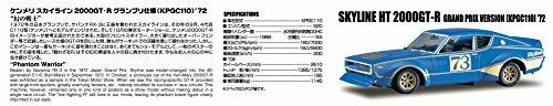 Aoshima 1/24 Skyline Ht 2000gt-r Kpgc110 '72 Modellauto