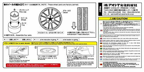 Aoshima 1/24 The Tuned Parts Series No.36 Enkei Gtc01rr 19 Zoll
