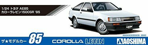 Aoshima 1/24 Toyota Ae85 Corolla Levin 1500sr '84 Kit de modèle en plastique