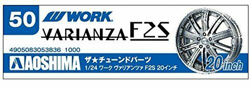 Aoshima 1/24 Work Varianza F2s 20 Zoll Zubehör