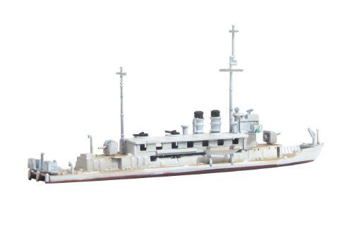 Kit de modèle en plastique Aoshima 1/700 Ijn Gun Boat Seta &amp; Hira