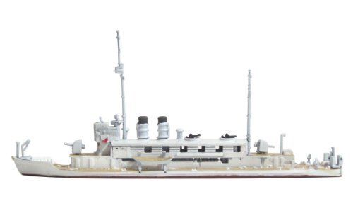 Kit de modèle en plastique Aoshima 1/700 Ijn Gun Boat Seta &amp; Hira