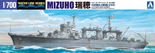Aoshima 1/700 Ijn Seaplane Carrier Mizuho Kit de modèle en plastique