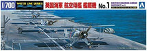 Aoshima 1/700 No.568 British Carrier-borne Aircraft No.1 Kit - Japan Figure
