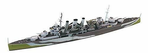 Aoshima 1/700 No.811 British Heavy Cruiser Hmskent Model Kit - Japan Figure