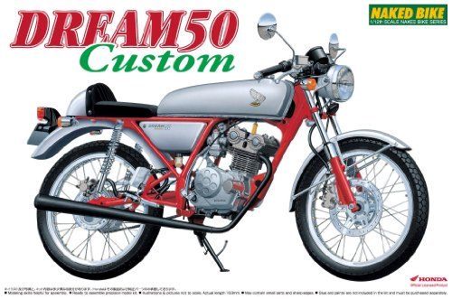 Aoshima 1/12 Bike Honda Dream 50 Custom Plastikmodellbausatz