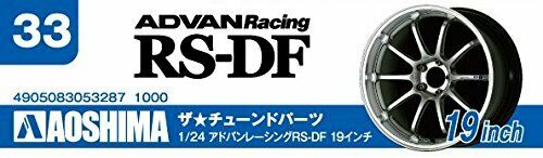 Aoshima 1/24 Advan Racing Rs-df 19 pouces Accessoire