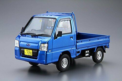 Aoshima 1/24 Subaru Tt1 Samber Truck Wr Blue Limited '11 Kit de modèle en plastique
