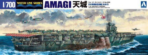 Aoshima 1/700 I.j.n Aircraft Carrier Amagi Plastic Model Kit