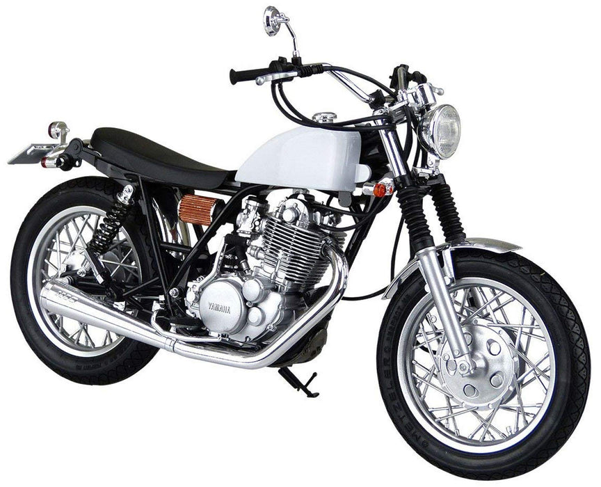 AOSHIMA 51665 Bike 11 Yamaha Sr400S With Custom Parts 1/12 Scale 4905083051665