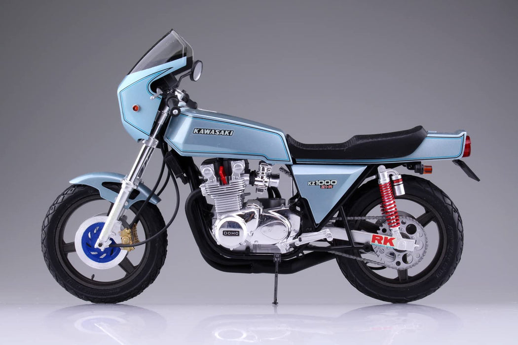 AOSHIMA Bike No.44 1/12 Kawasaki Z1-R W/Custom Parts Kunststoffmodell