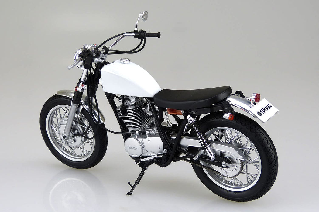 Aoshima Bike 1/12 Yamaha 1Jr Sr400S Limited Edition 95 W/Custom Parts Plastic Model