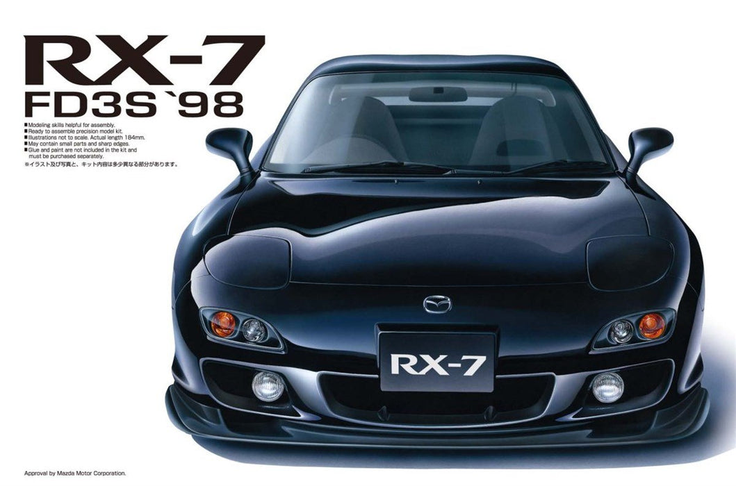 AOSHIMA 48955 Mazda Rx-7 Fd3S 1998 Kit échelle 1/24
