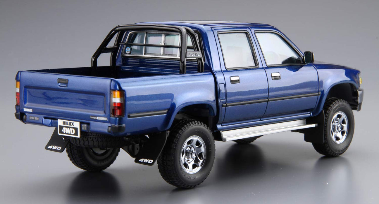 AOSHIMA The Model Car 1/24 Toyota Ln107 Hilux Pickup Double Cab4 Wd '94 Kunststoffmodell