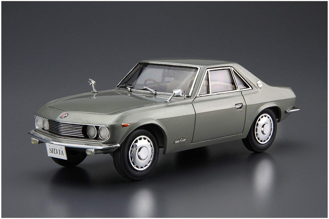 Aoshima 55502 Modellauto 66 Nissan Csp311 Silvia 1966 Bausatz im Maßstab 1:24