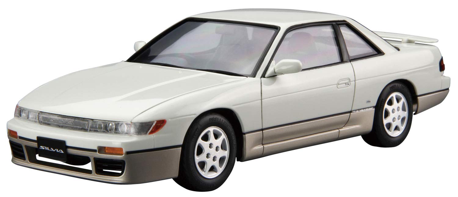 AOSHIMA The Model Car 1/24 Nissan Ps13 Silvia K's Diamond Selection Package '91 Plastikmodell