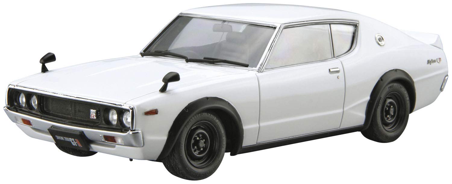 AOSHIMA The Model Car 1/24 Nissan Kpgc110 Skyline Ht2000Gt-R '73 Ken Mary Plastic Model